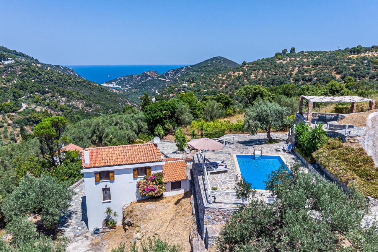 Villa Fotini Kalivi In Raches Panormos  Εξωτερικό φωτογραφία