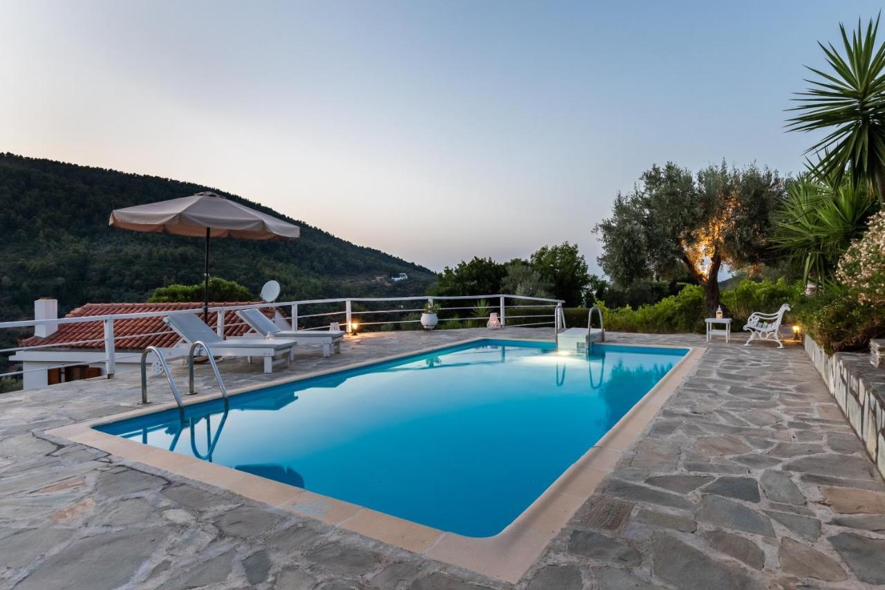 Villa Fotini Kalivi In Raches Panormos  Εξωτερικό φωτογραφία