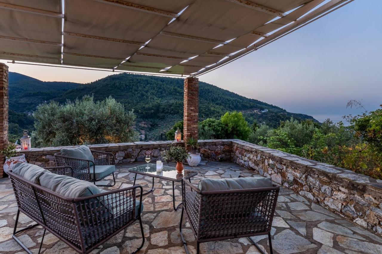 Villa Fotini Kalivi In Raches Panormos  Εξωτερικό φωτογραφία