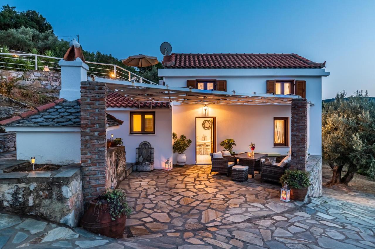 Villa Fotini Kalivi In Raches Panormos  Εξωτερικό φωτογραφία