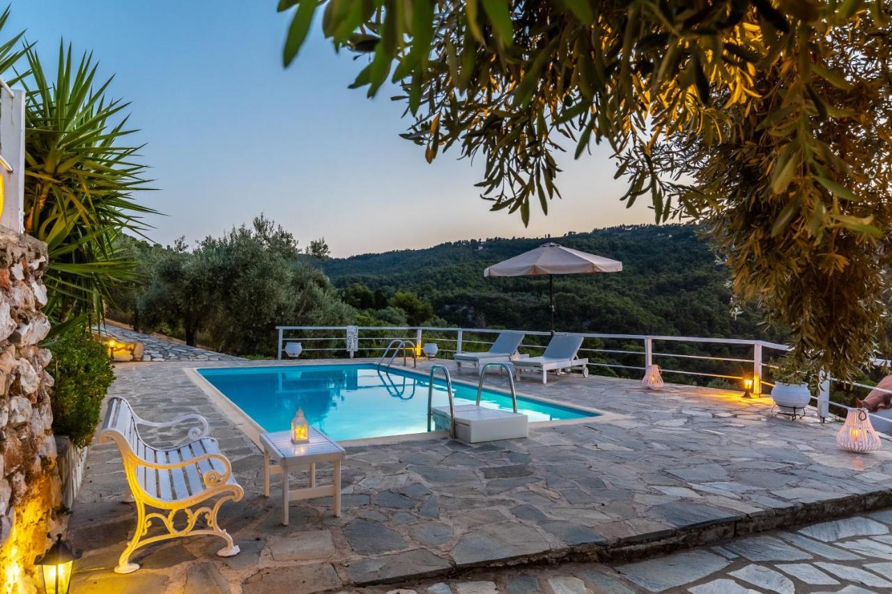 Villa Fotini Kalivi In Raches Panormos  Εξωτερικό φωτογραφία