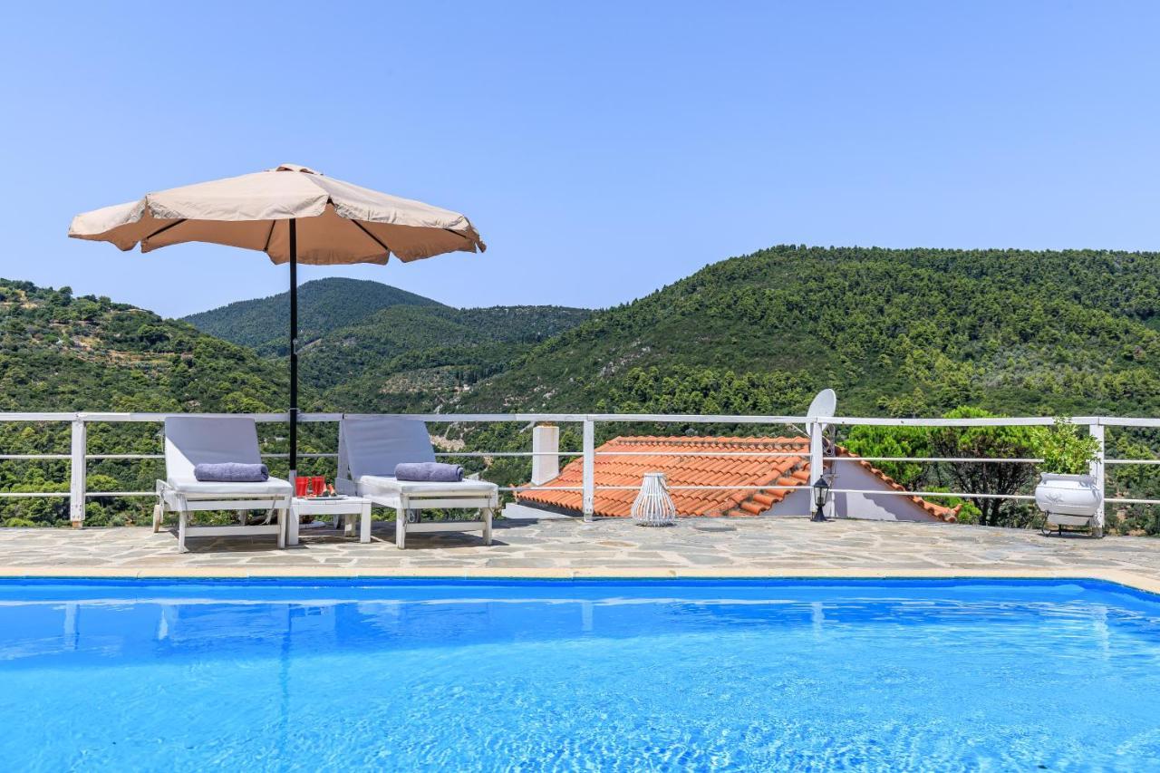 Villa Fotini Kalivi In Raches Panormos  Εξωτερικό φωτογραφία