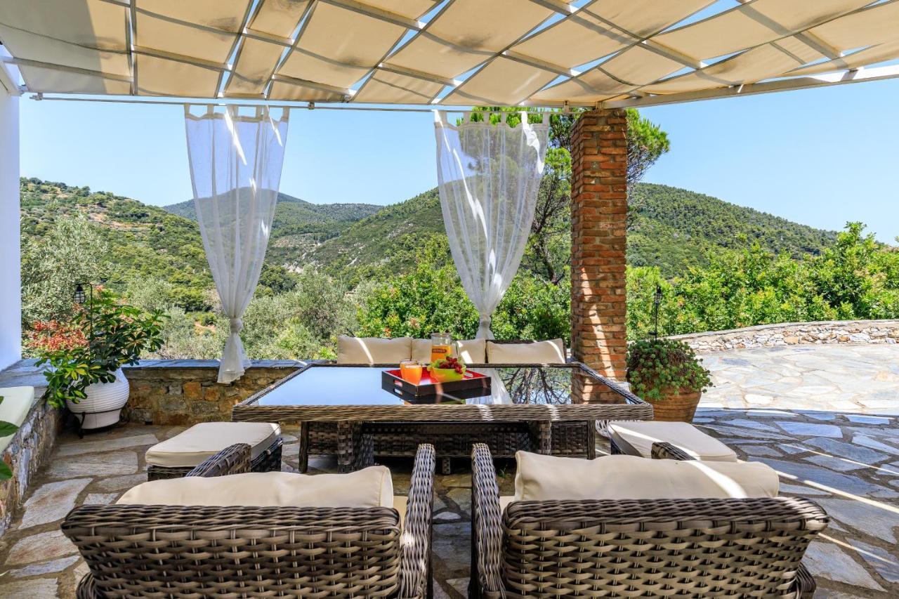 Villa Fotini Kalivi In Raches Panormos  Εξωτερικό φωτογραφία