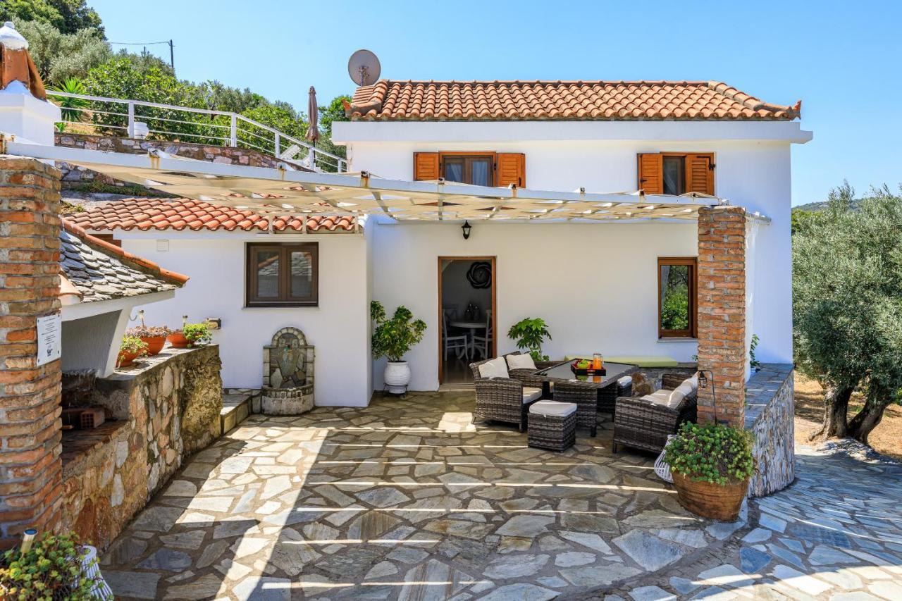 Villa Fotini Kalivi In Raches Panormos  Εξωτερικό φωτογραφία