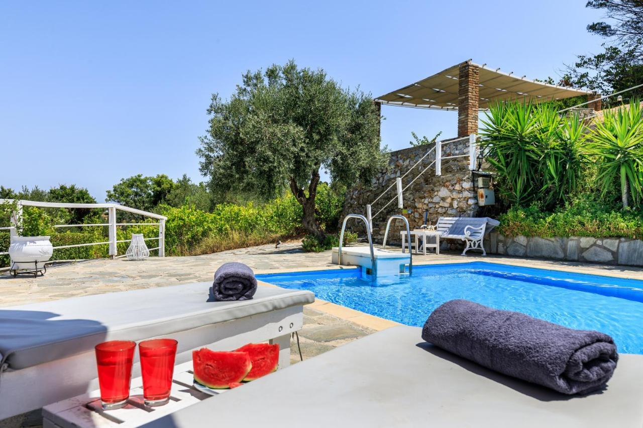 Villa Fotini Kalivi In Raches Panormos  Εξωτερικό φωτογραφία
