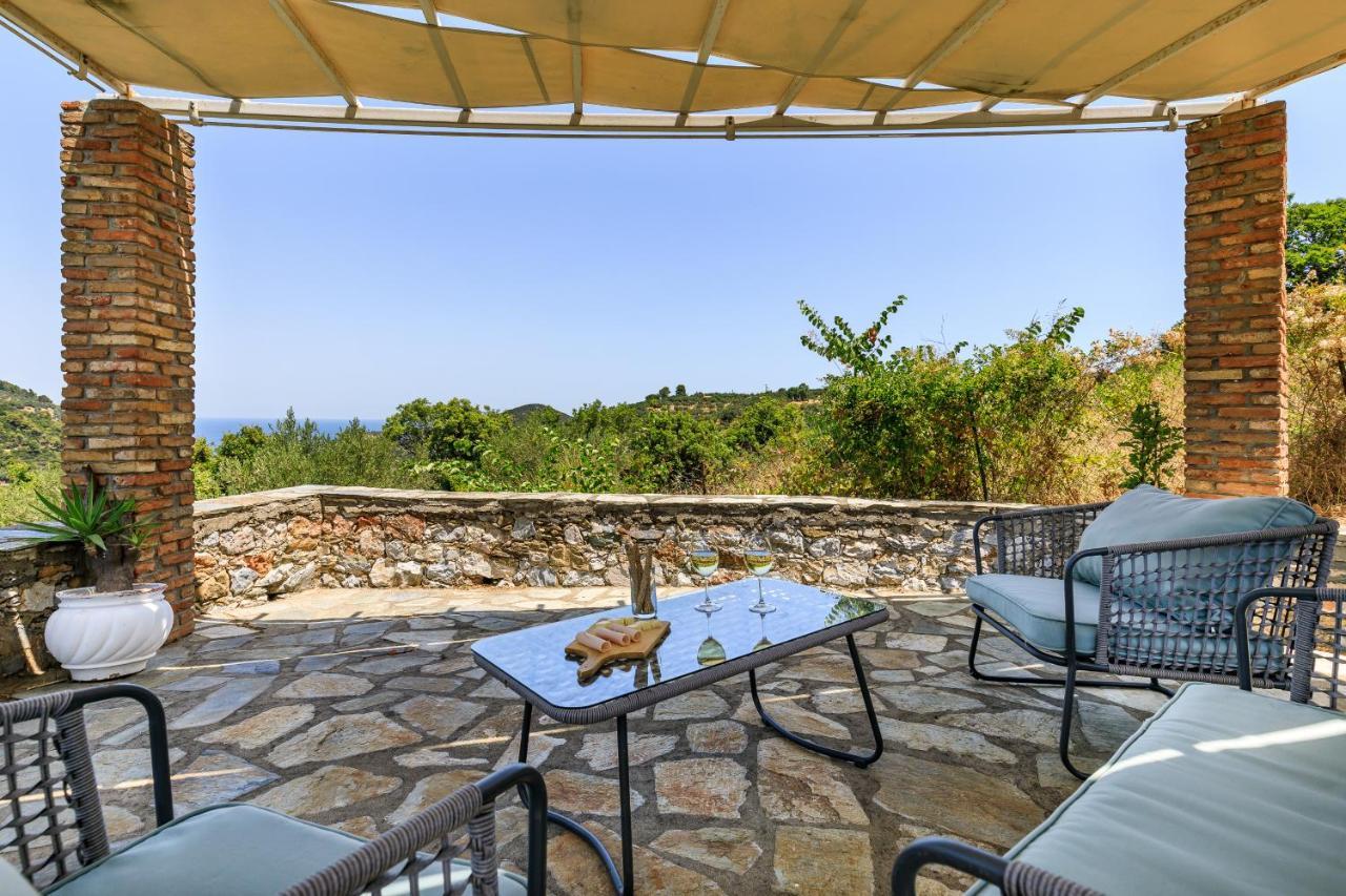 Villa Fotini Kalivi In Raches Panormos  Εξωτερικό φωτογραφία