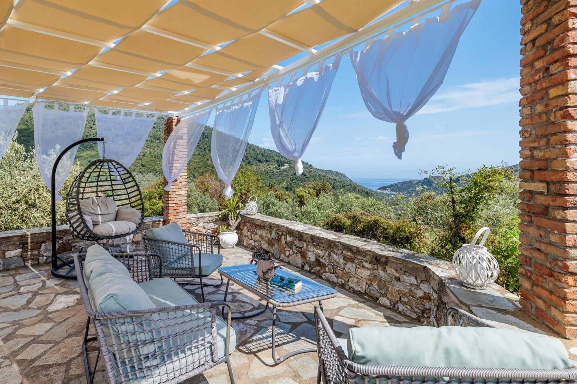Villa Fotini Kalivi In Raches Panormos  Εξωτερικό φωτογραφία