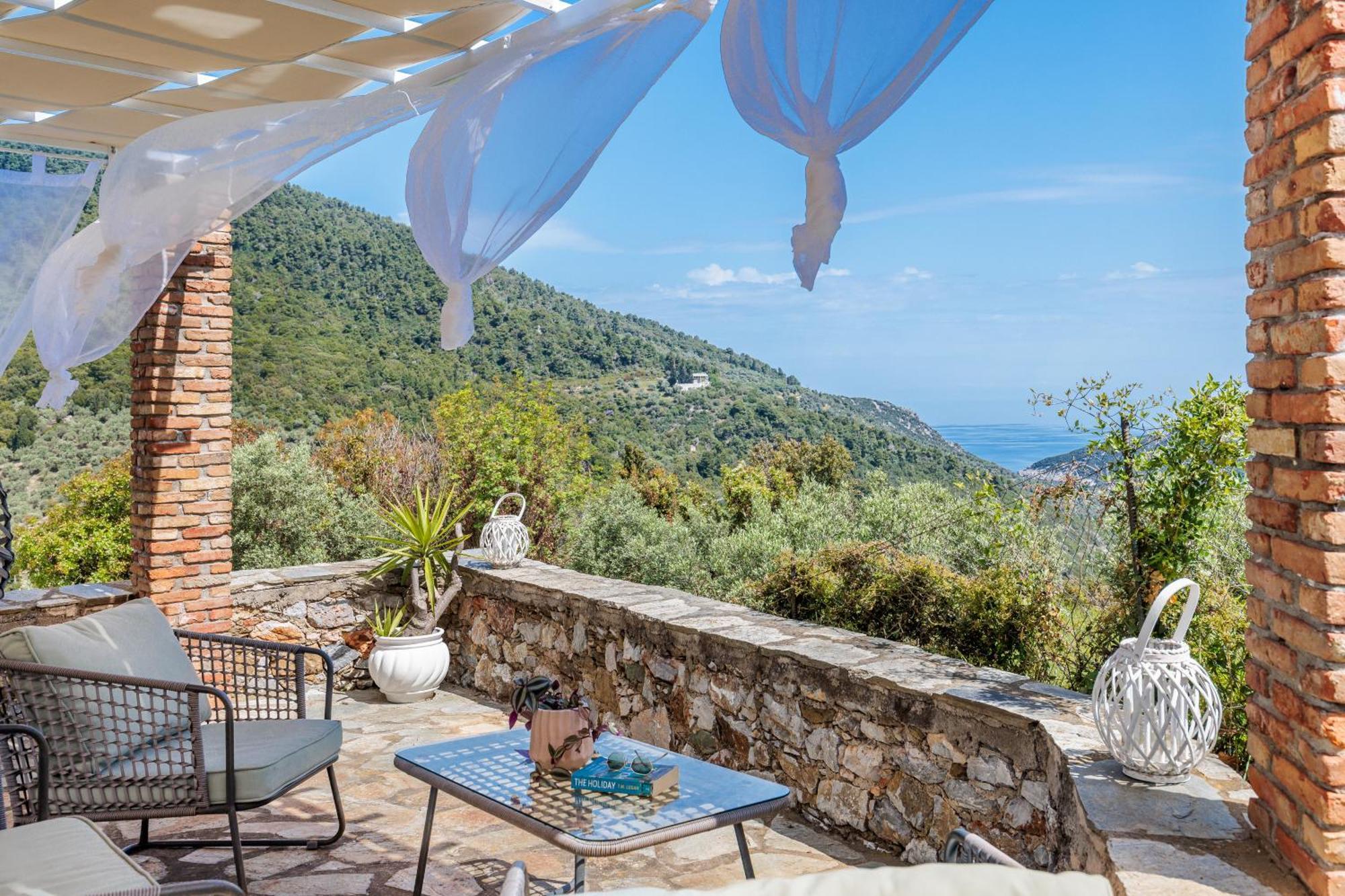 Villa Fotini Kalivi In Raches Panormos  Εξωτερικό φωτογραφία