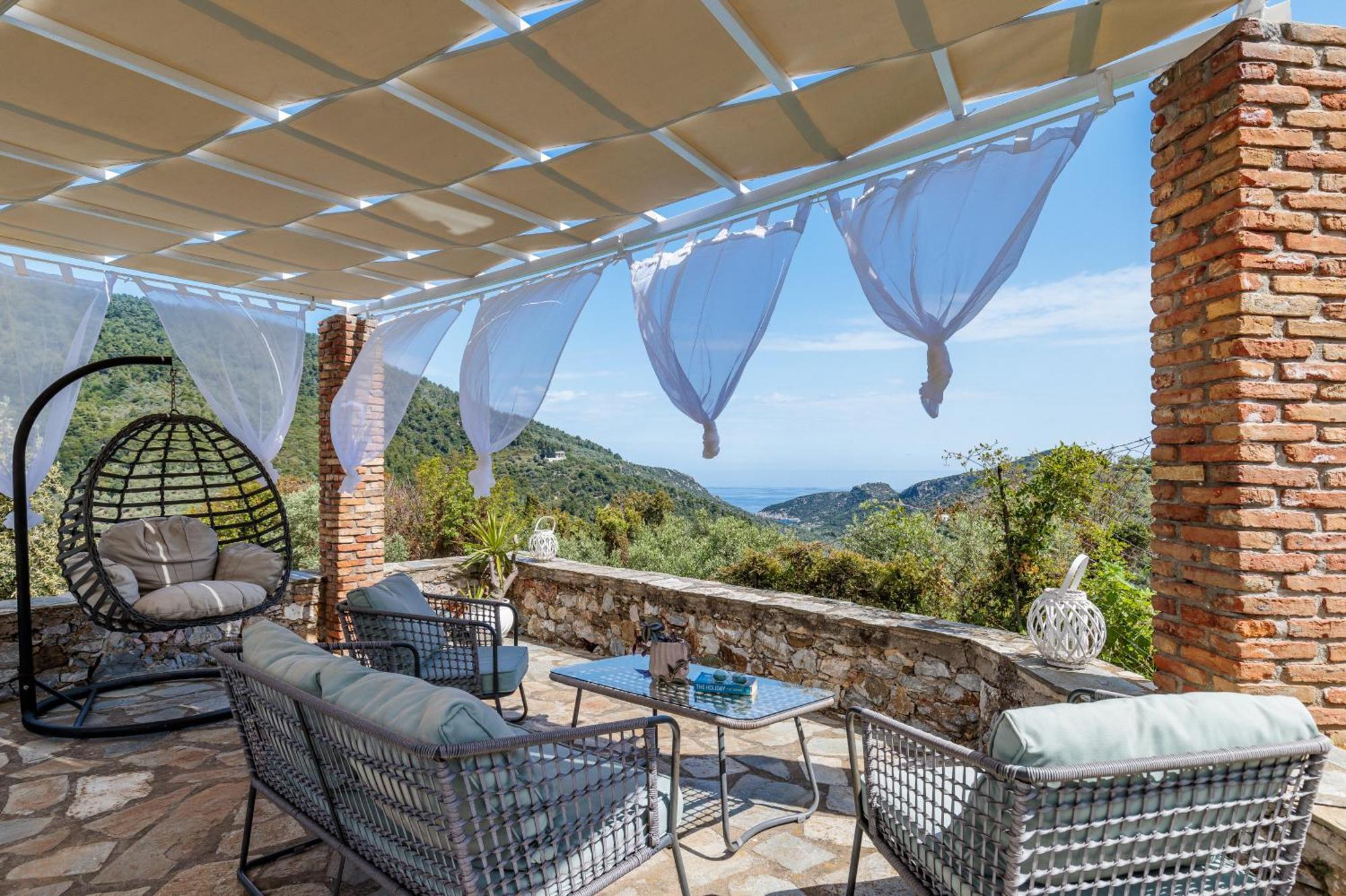 Villa Fotini Kalivi In Raches Panormos  Εξωτερικό φωτογραφία