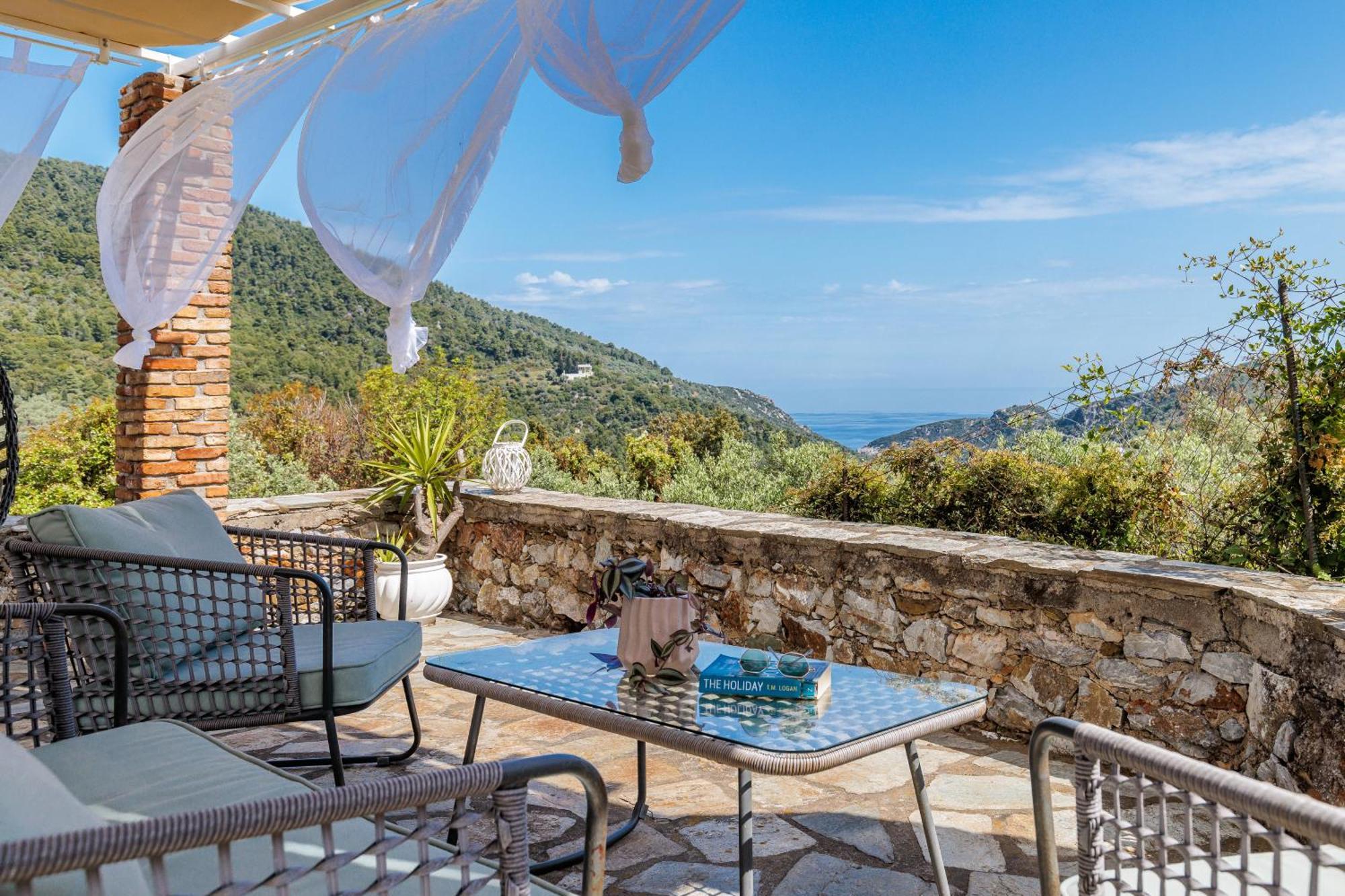 Villa Fotini Kalivi In Raches Panormos  Εξωτερικό φωτογραφία